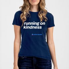 Autism Speaks Running On Kindness Ladies Fit T-shirt