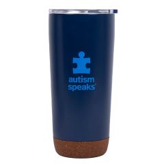 Autism Speaks Stainless Steel Thermos Tumbler with logo